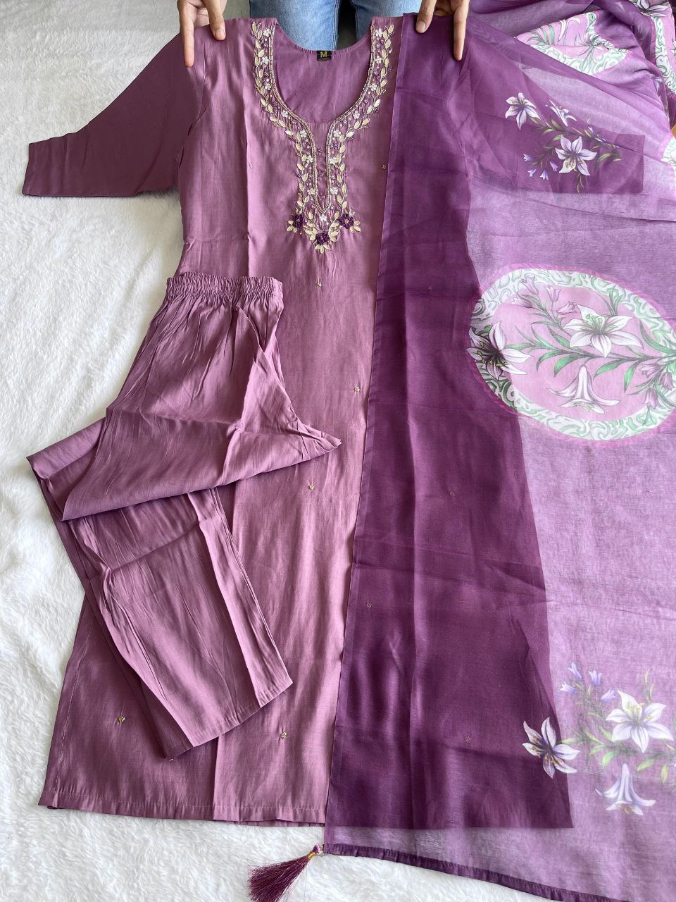 this ­­­­kurti product available in Fancy Premium Roman Silk fabric with round neck style